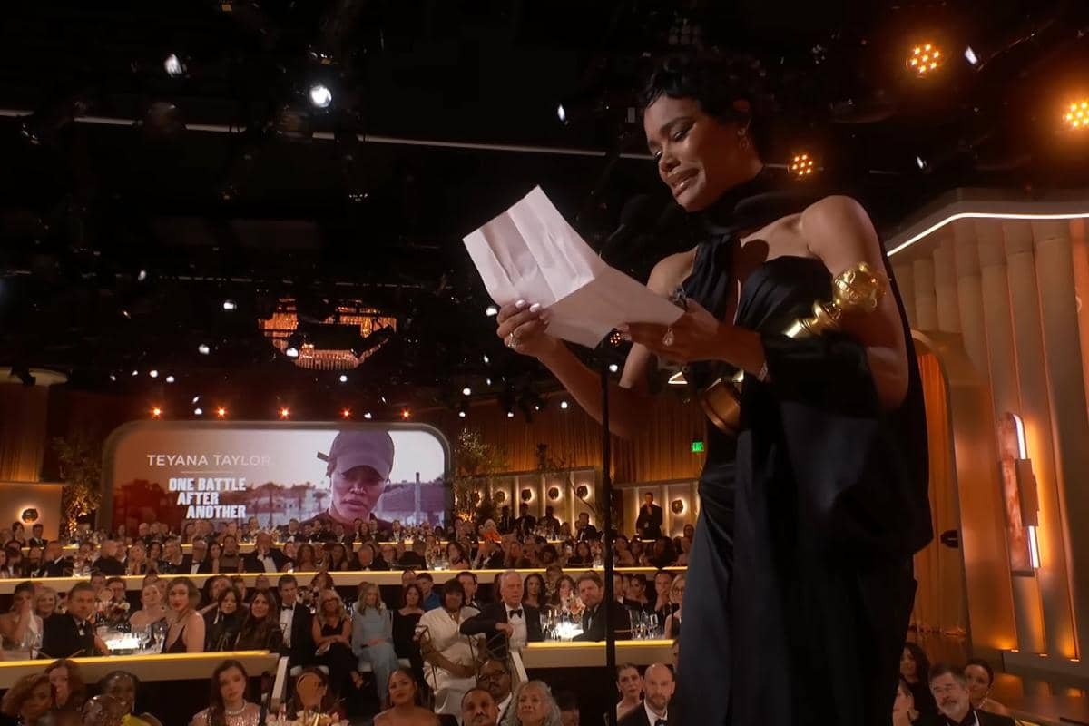 Teyana Taylor menang Golden Globe Awards 2026