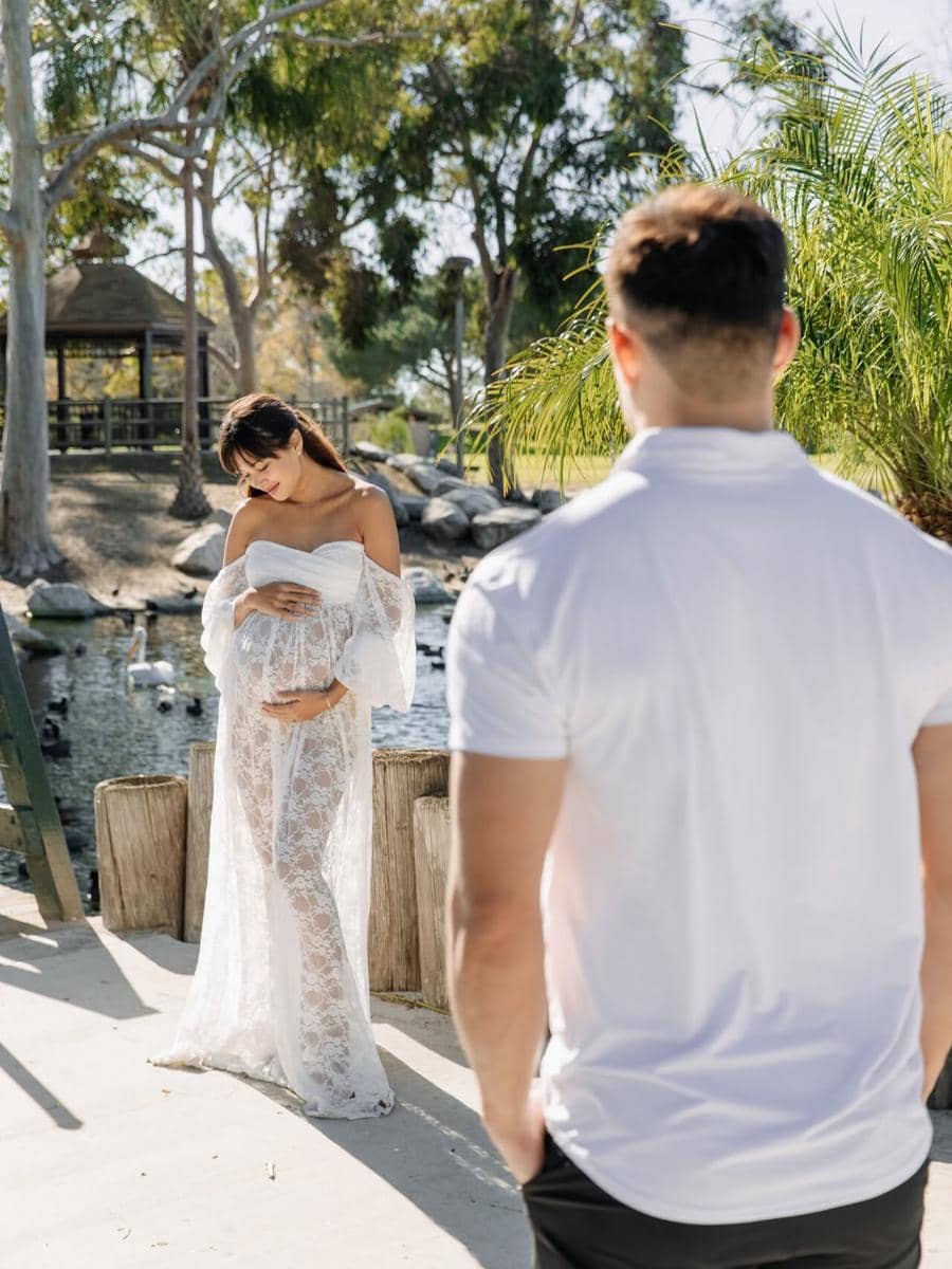 potret maternity shoot Aurelie Moeremans