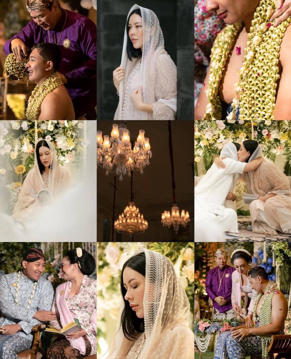 Gaya Pengajian dan Siraman Patricia, Kini Istri Darma Mangkuluhur