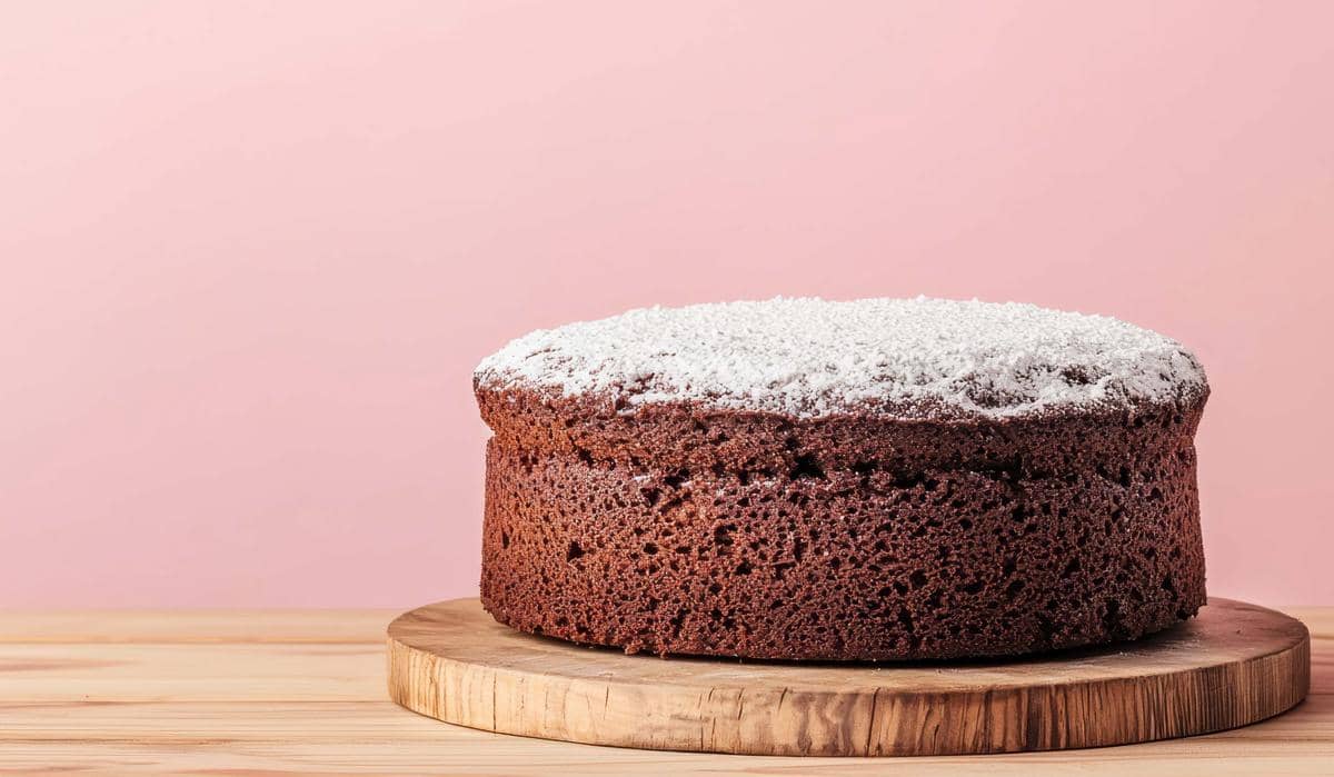 Chocolate sponge cake