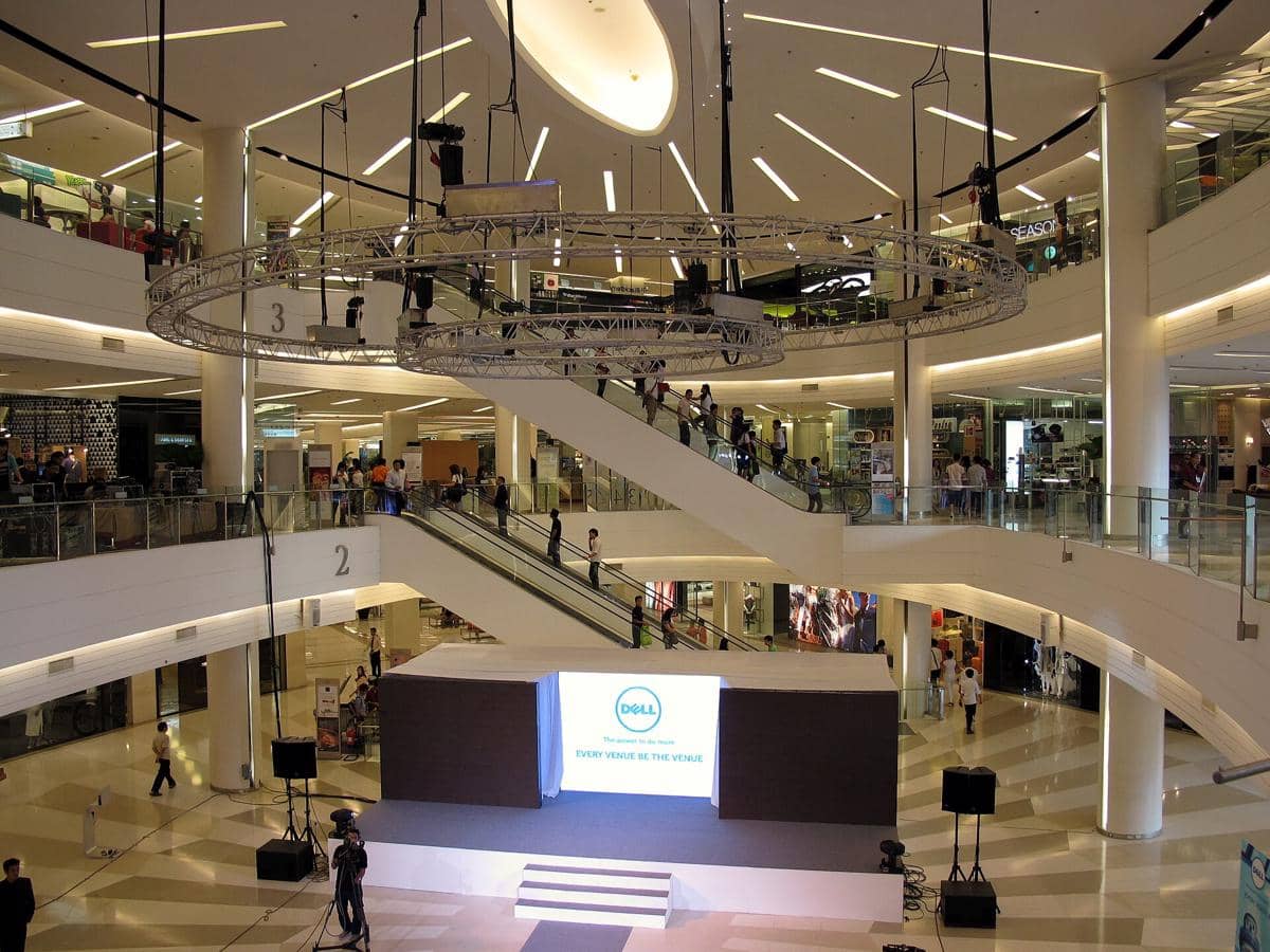 potret toko di Siam Paragon