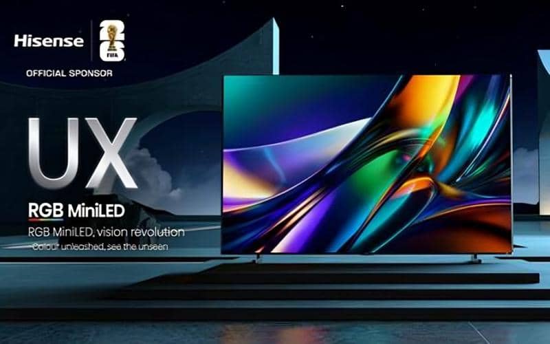 Hisense TV RGB MiniLED evo 116UXS