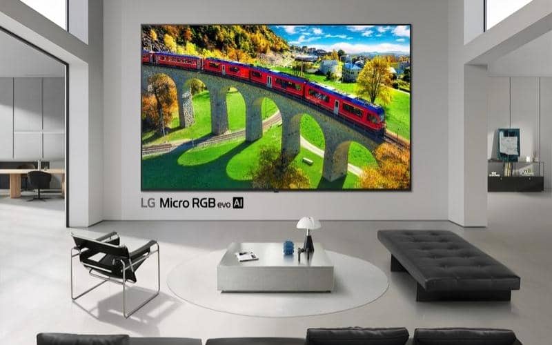 LG TV Micro RGB evo
