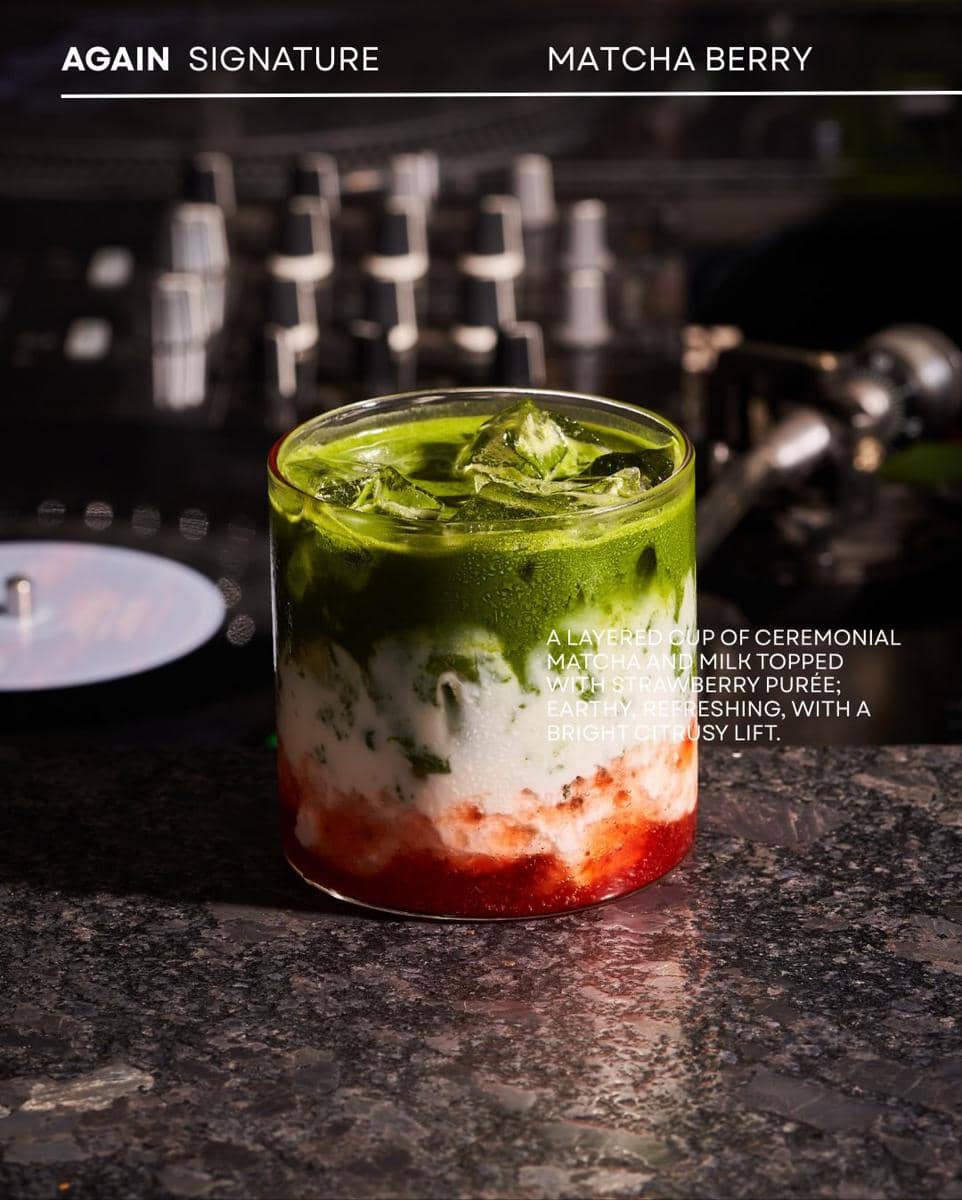 menu non-coffee di Sound di Blok M 