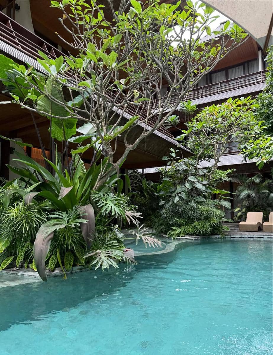 potret Kim Jae Won liburan di Bali