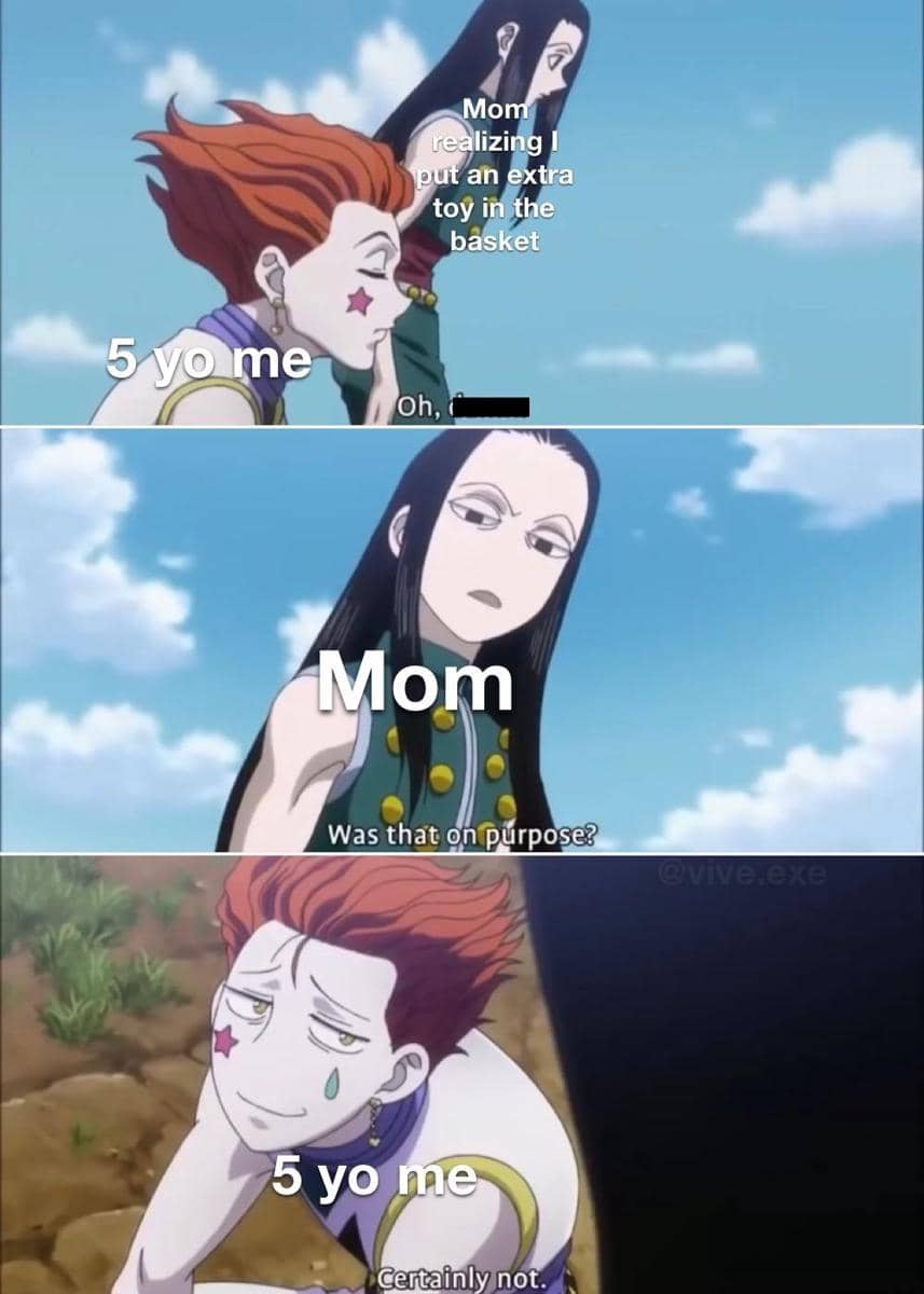 meme anime tentang beli barang