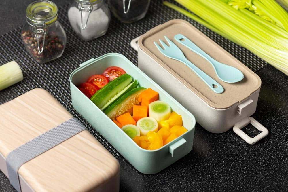 Ilustrasi lunch box set