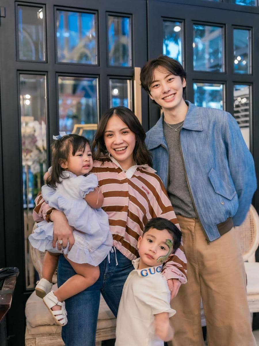 Lee Won Jung di acara ulang tahun anak Syahnaz (instagram.com/raffinagita1717)