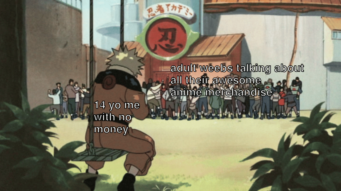 meme anime tentang beli barang