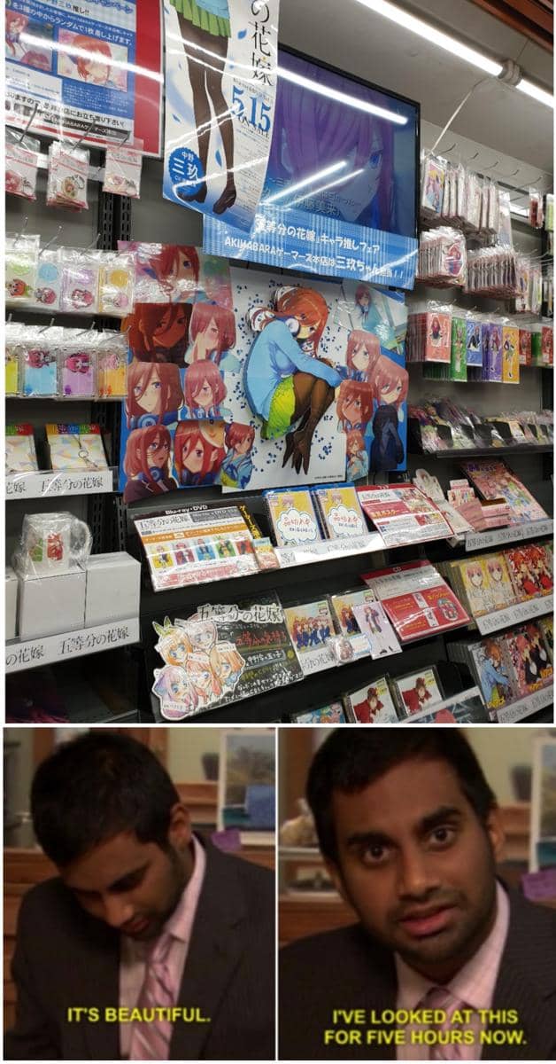 meme anime tentang beli barang