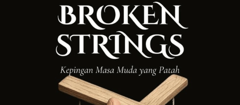 Buku Broken Strings karya Aurelie Moeremans. 