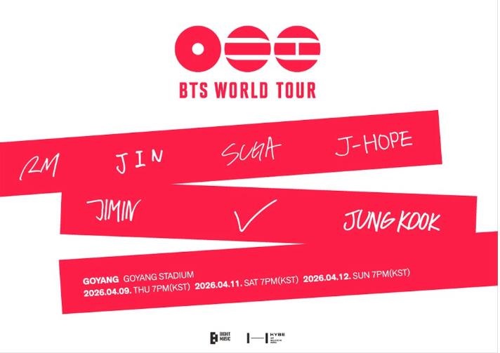 Pengumuman BTS konser 2026