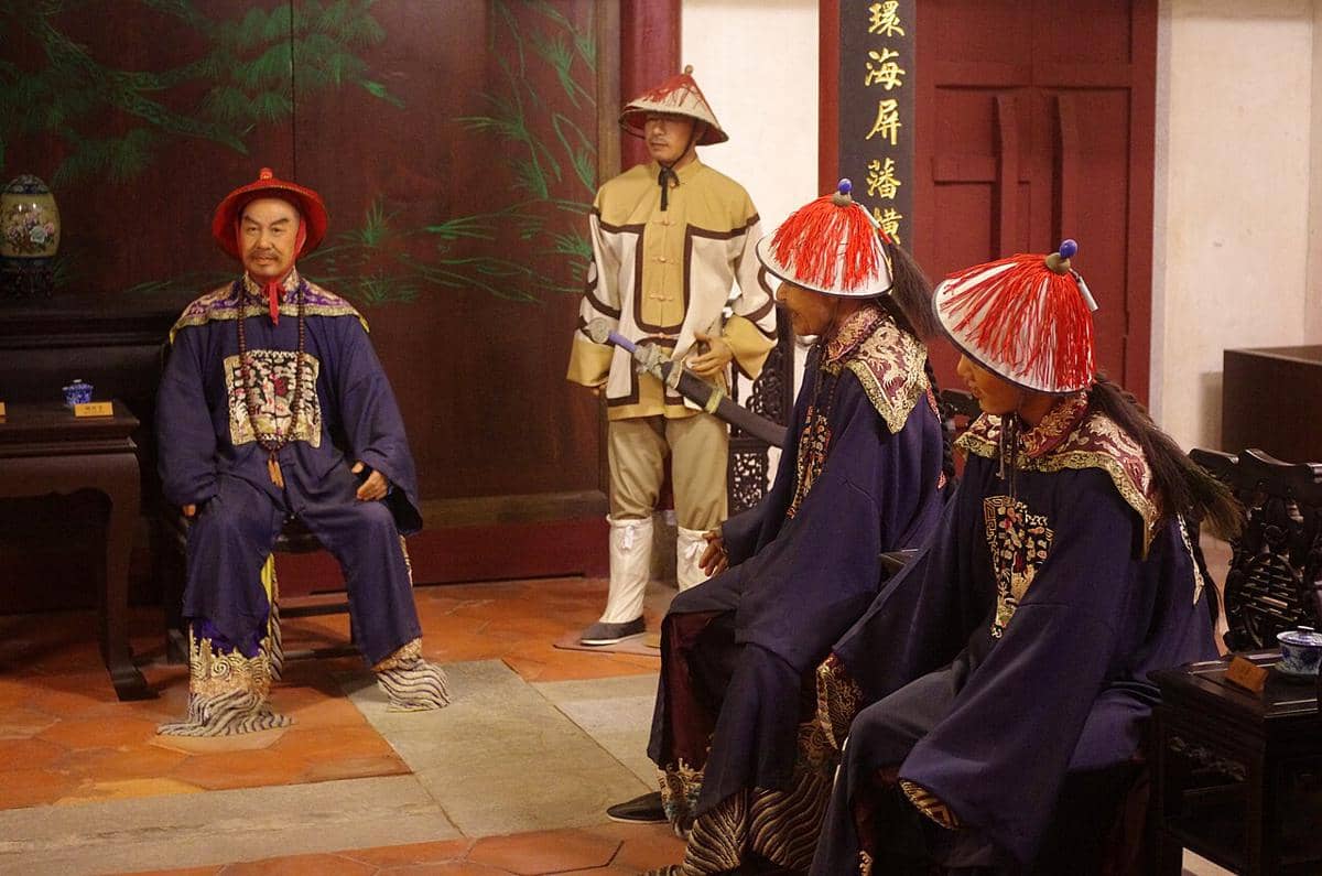 ilustrasi kantor militer era Dinasti Qing