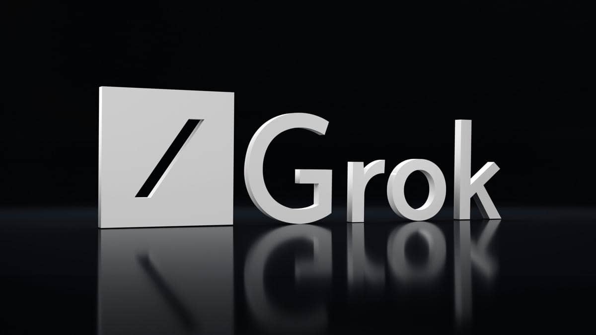 logo Grok AI