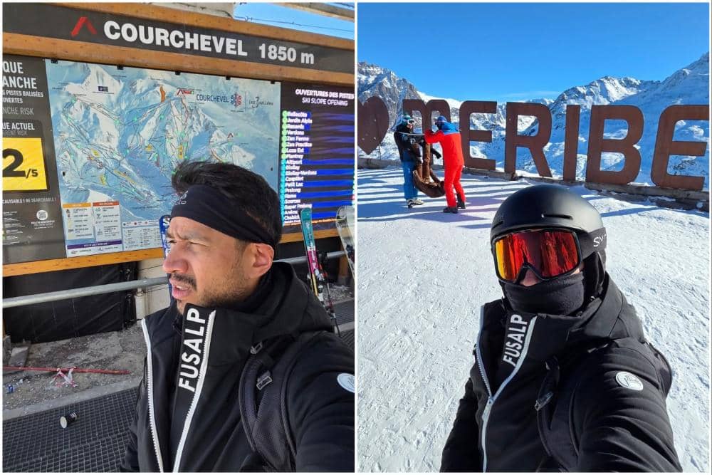 Jovial da Lopez main ski di Prancis