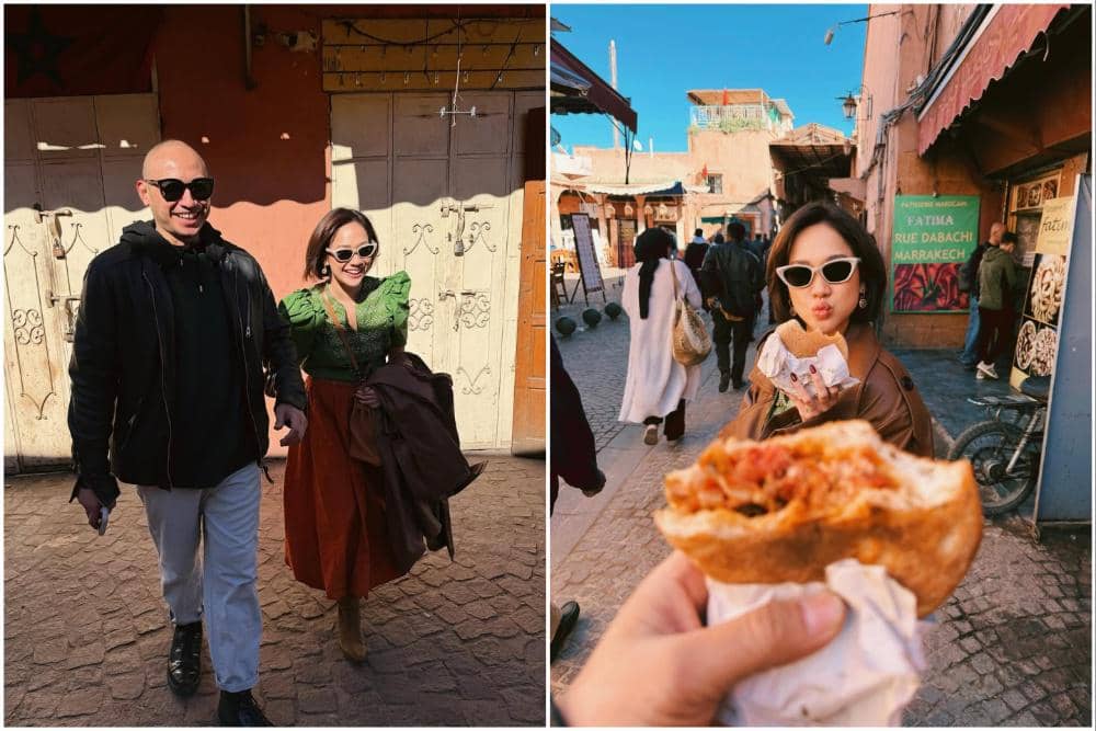 BCL dan Suami jalan-jalan di Souk Marrakech