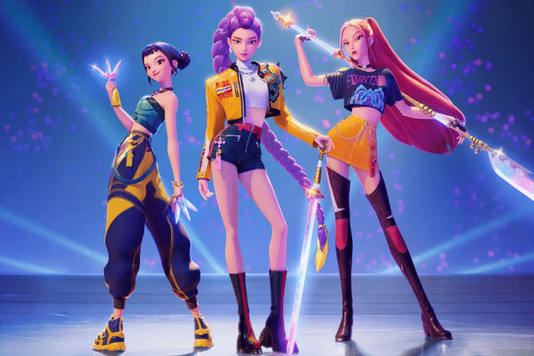 Huntr/x dalam KPop Demon Hunters