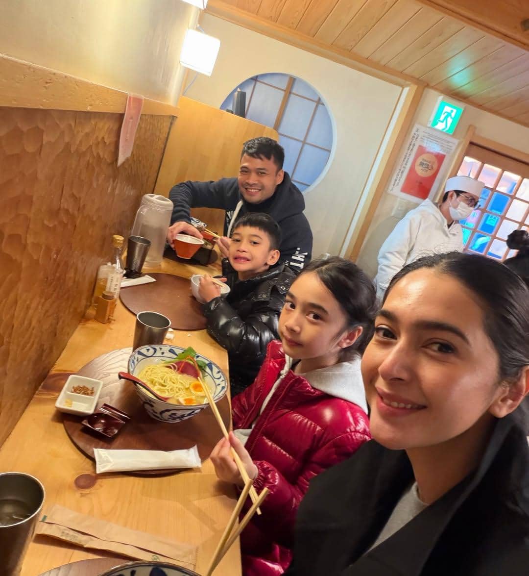 Keluarga Nabila Syakieb liburan awal tahun 2026 ke Jepang