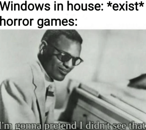 meme hal seram dari game horor 