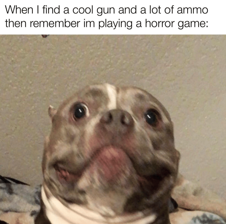 meme hal seram dari game horor
