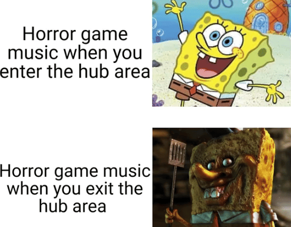 meme hal seram dari game horor