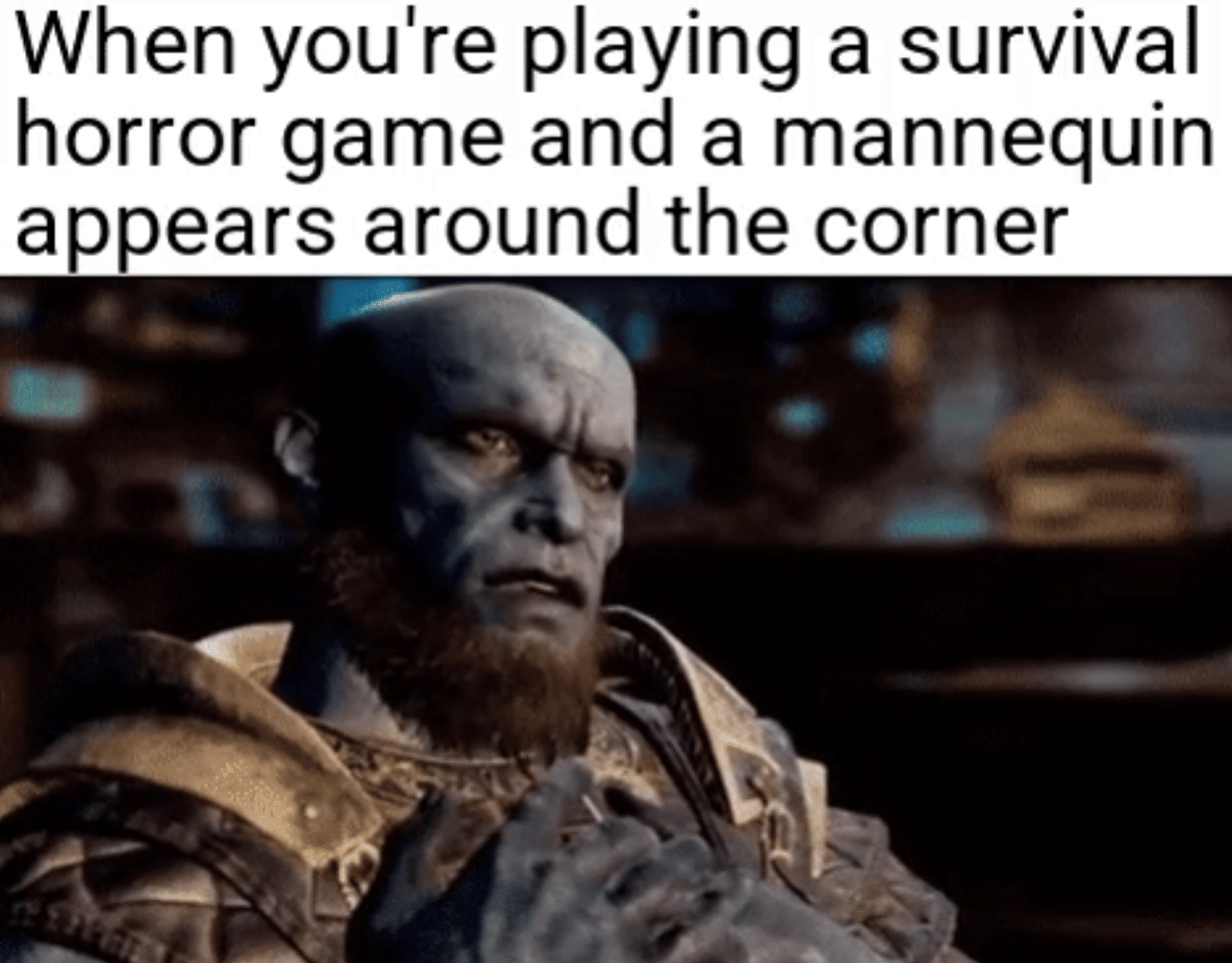 meme hal seram dari game horor 