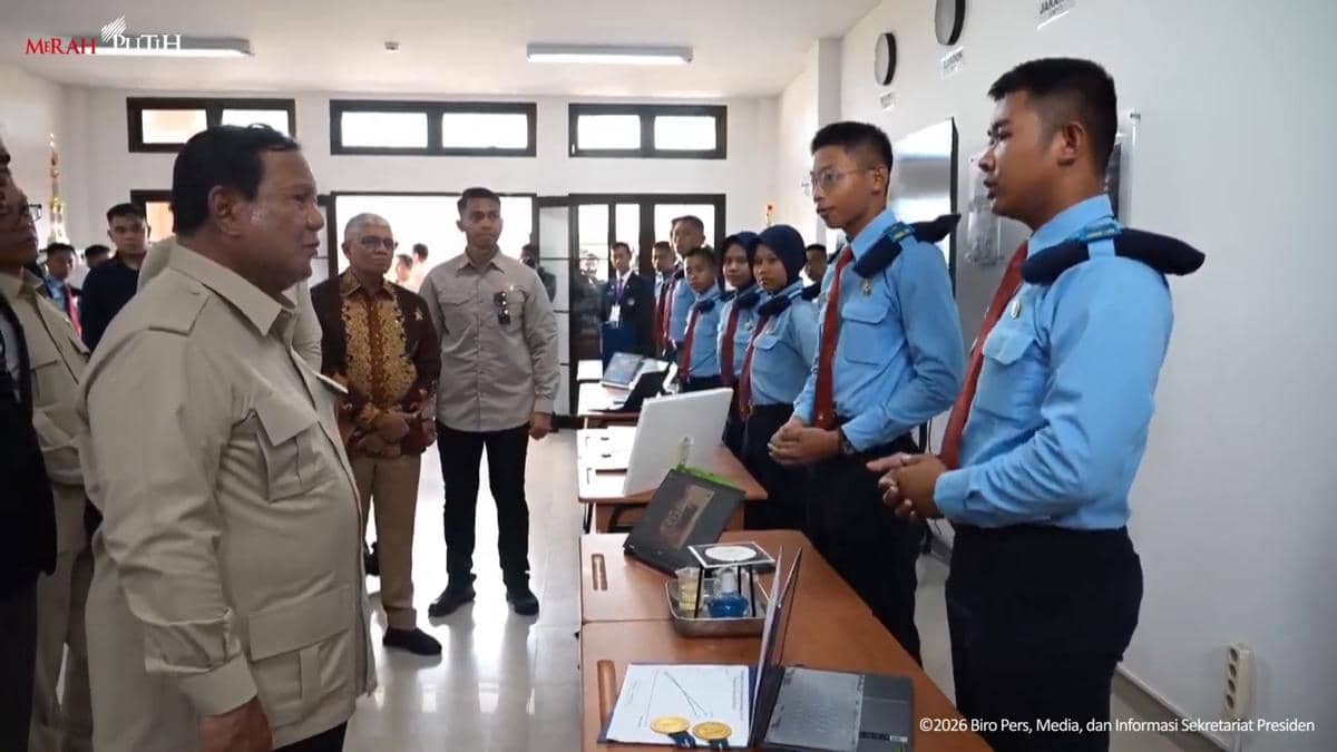 Prabowo Resmikan SMA Taruna Nusantara Malang