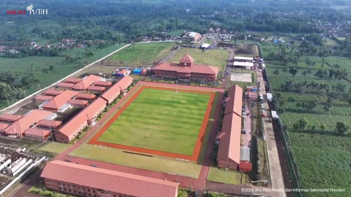 Prabowo Resmikan SMA Taruna Nusantara Malang