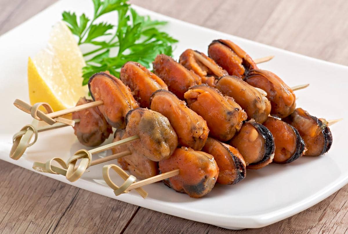 ilustrasi sate kerang 