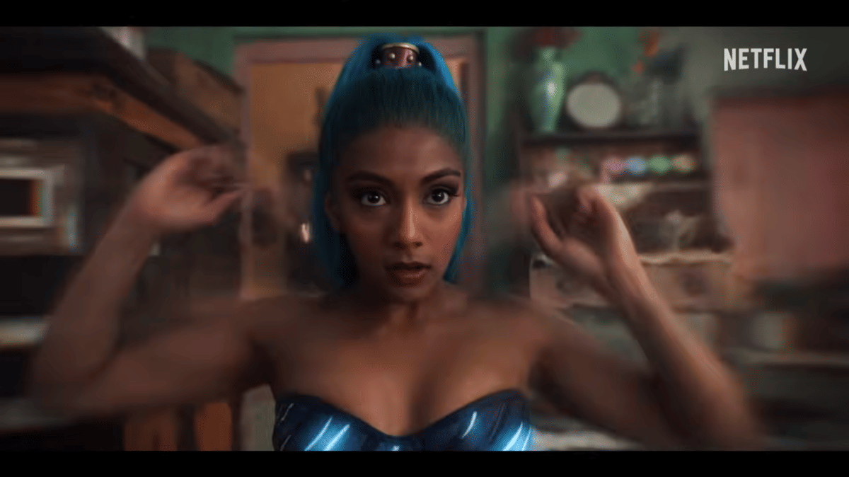 Tarian Miss Wednesday. (Dok. Netflix/ONE PIECE season 2) 