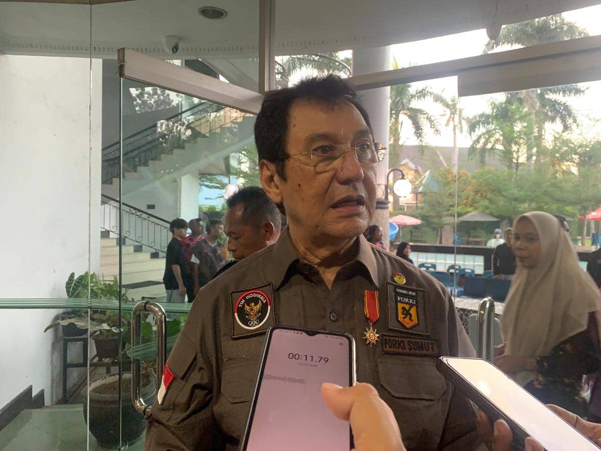 Ketua FORKI Sumut Rahmat Shah (IDN Times/Doni Hermawan)