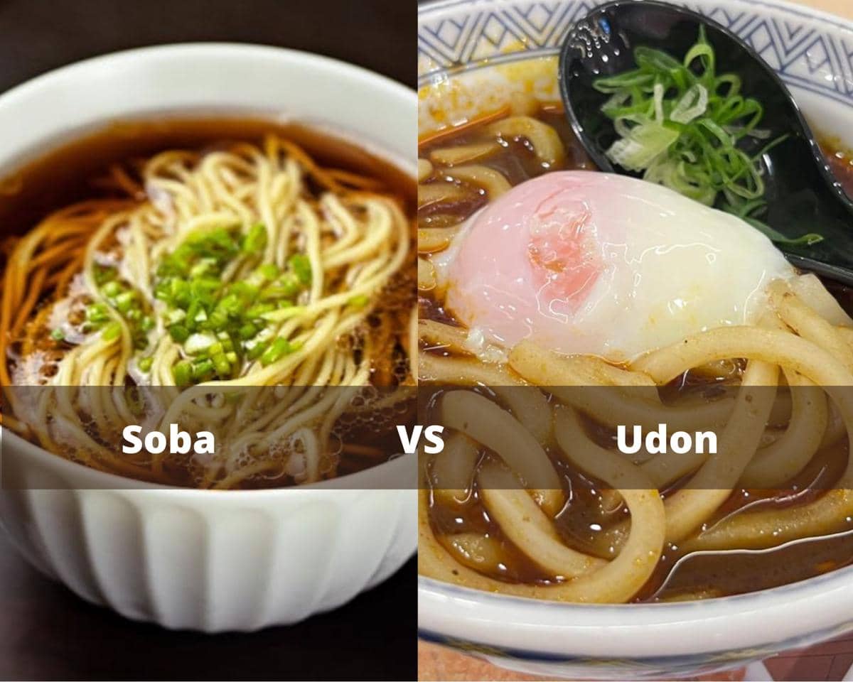 Potret soba dan udon