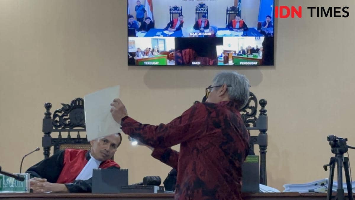 Sidang CLS ijazah Jokowi di PN Solo. (IDN Times/Larasati Rey)