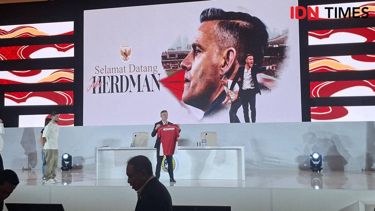 John Herdman resmi diperkenalkan sebagai pelatih Timnas Indonesia.