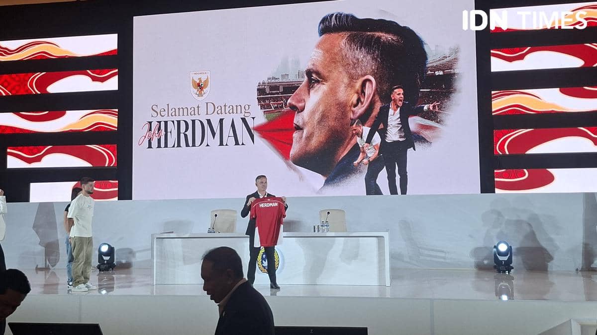 John Herdman resmi diperkenalkan sebagai pelatih Timnas Indonesia.