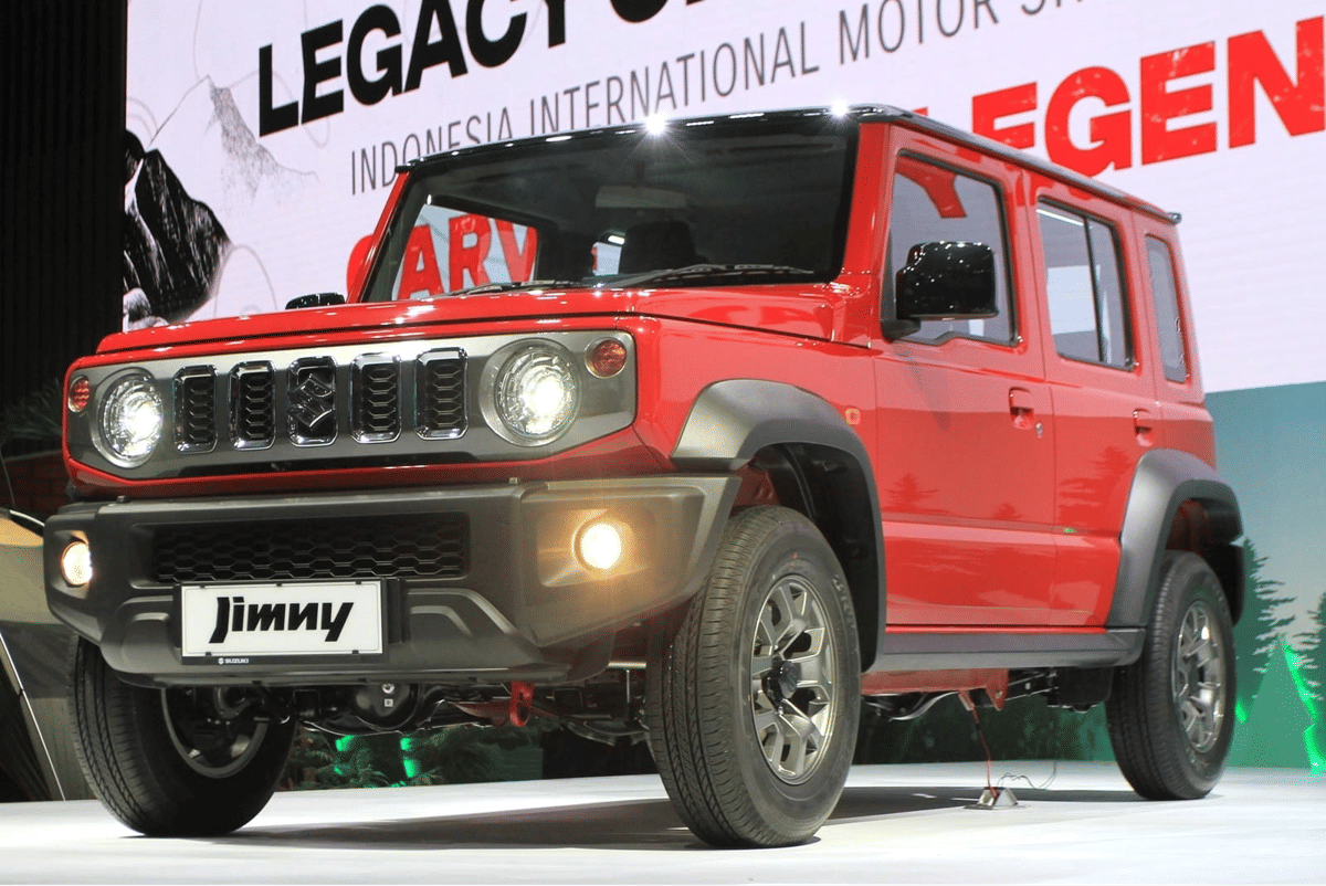 Spesifikasi singkat Suzuki Jimny 5 pintu
