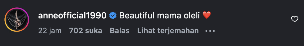 seleb yang dukung Aurelie Moeremans 