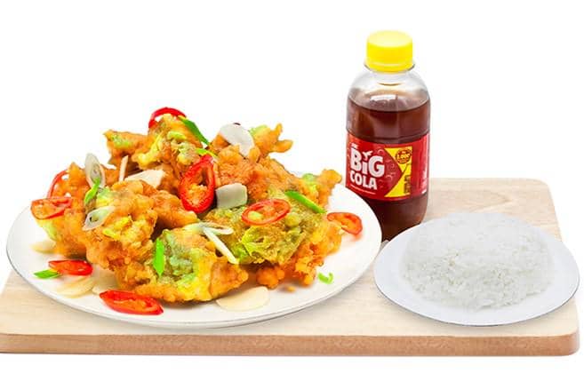 Potret menu Jimbo Pesto di Fried Chicken Master