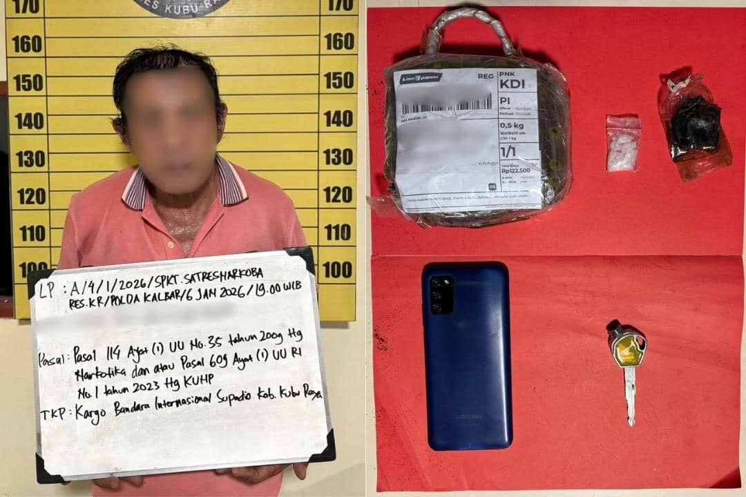 Lansia di Kubu Raya nekat selundupkan sabu dalam bubuk kopi.