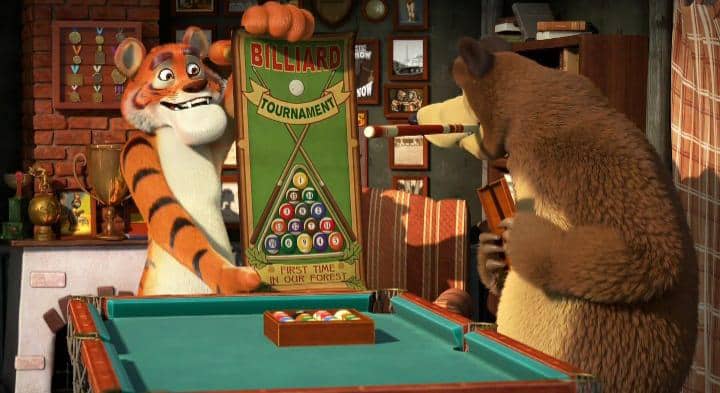 cuplikan Masha and The Bear "That's Your Cue" 