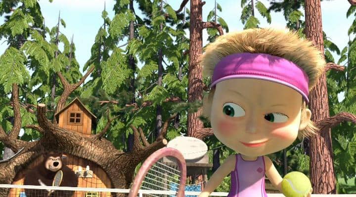 cuplikan Masha and The Bear "Victory Cry"