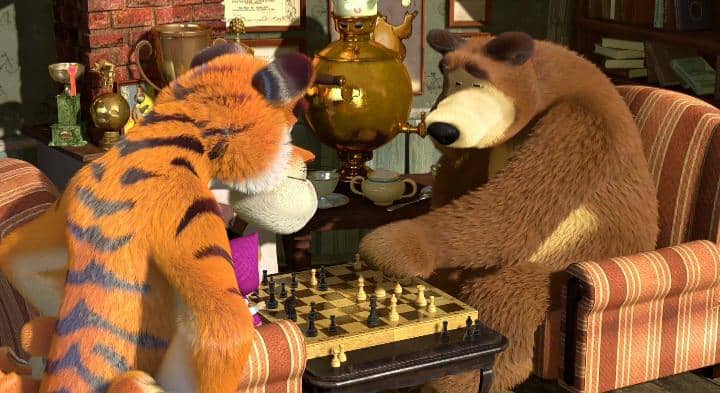 cuplikan Masha and The Bear "Time to Ride My Pony"