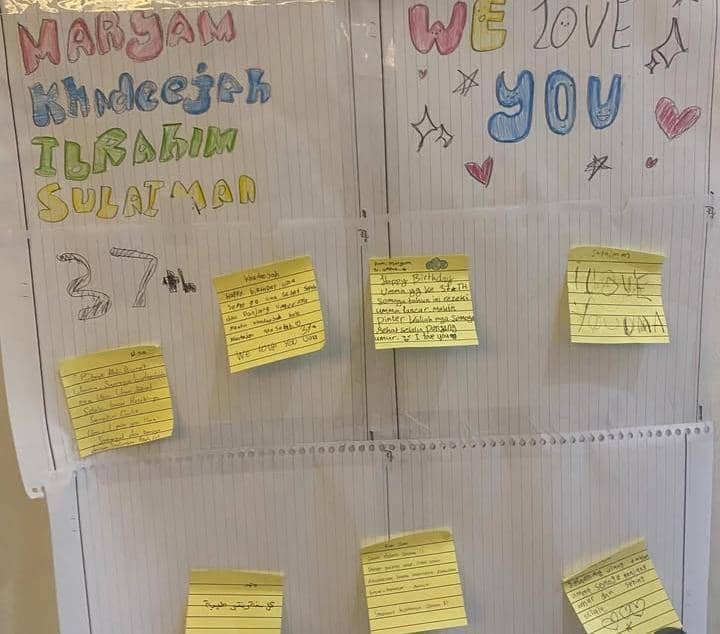 kejutan ultah ke-37 Oki Setiana Dewi