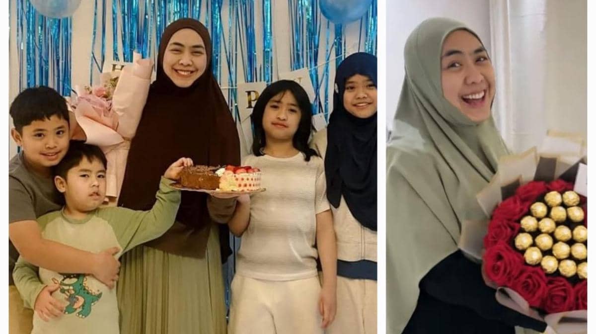 kejutan ultah ke-37 Oki Setiana Dewi