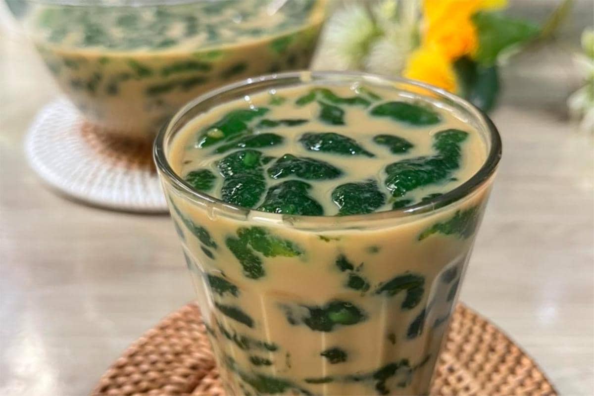 Minuman cendol dari sagu