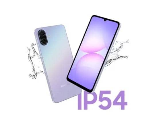 ilustrasi Samsung Galaxy A07 5G yang bersertifikasi IP54 