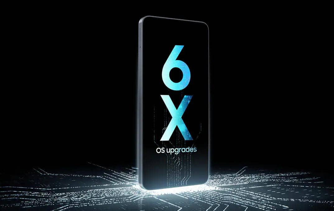 ilustrasi software dan security update hingga 6 tahun untuk smartphone Samsung 