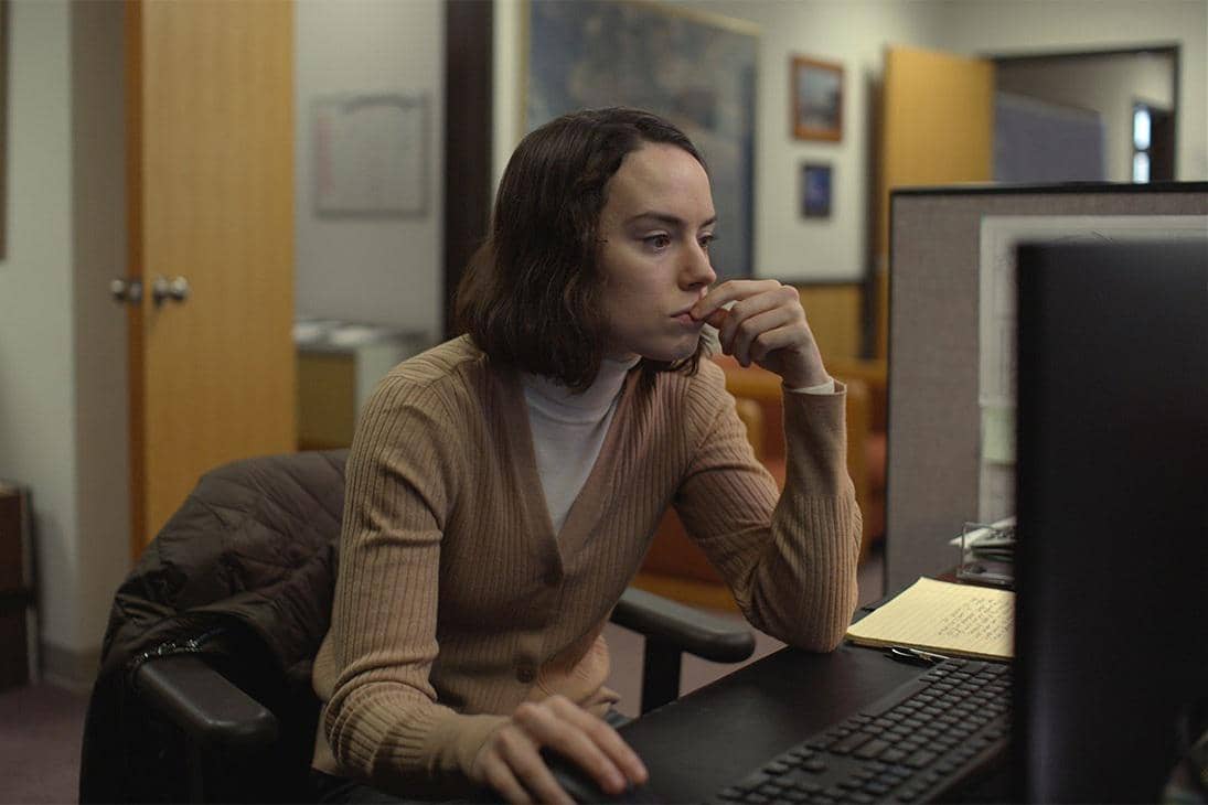 Daisy Ridley dalam film Sometimes I Think About Dying