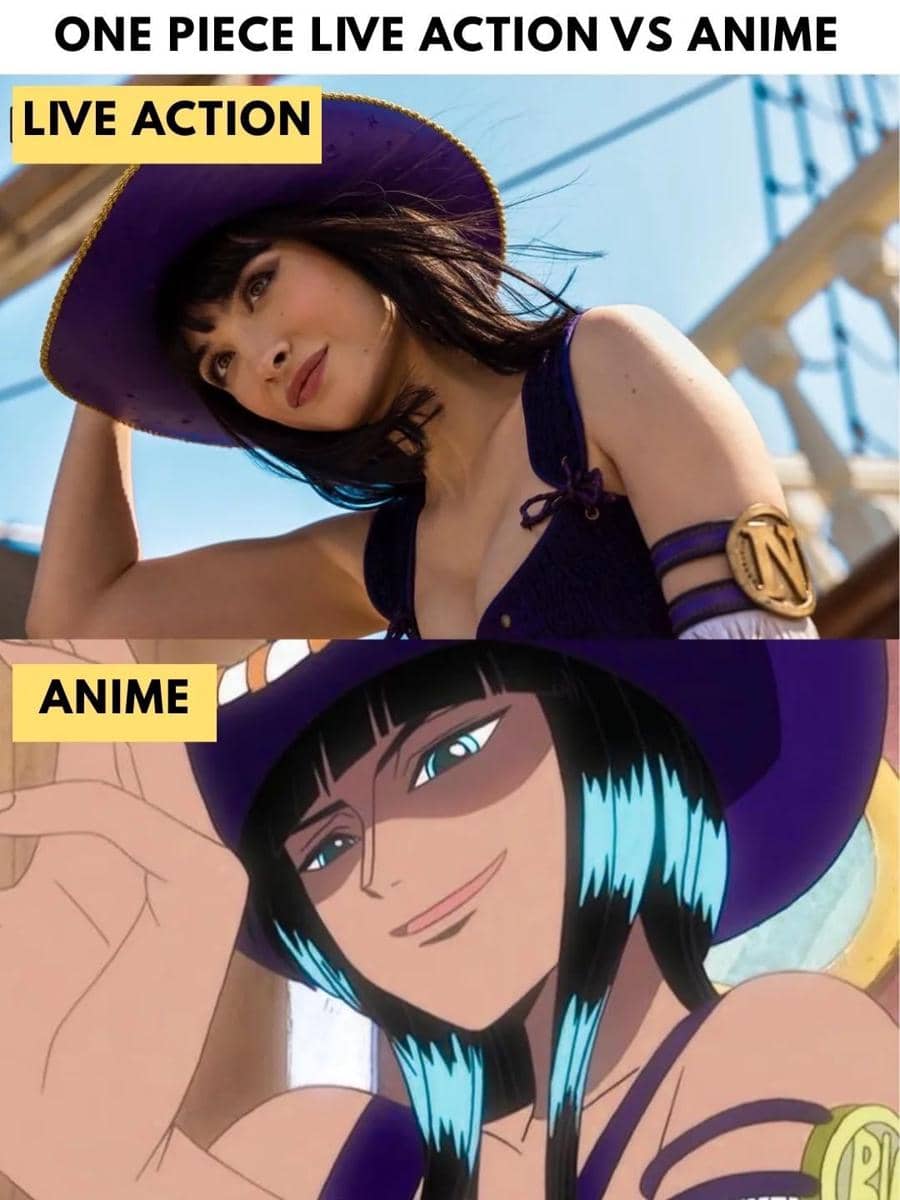 meme Nico Robin live action