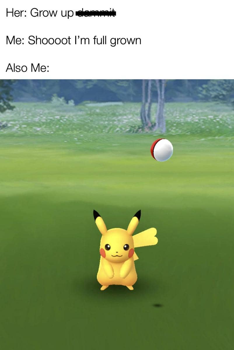 meme kartun tentang tumbuh dewasa